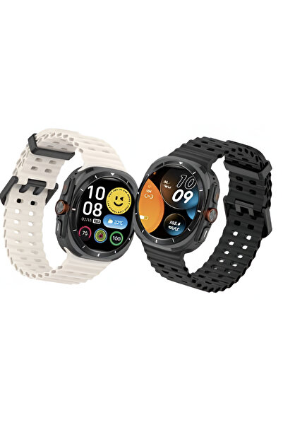 Andowl Smartwatch με Bluetooth κλήσεις, αθλητικές λειτουργίες και 3 λουράκια ...