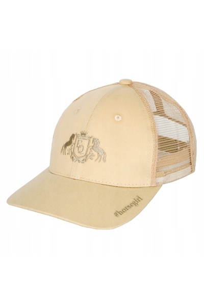 Equestrian Queen Șapcă de baseball Juliana 26SS cu plasă bej