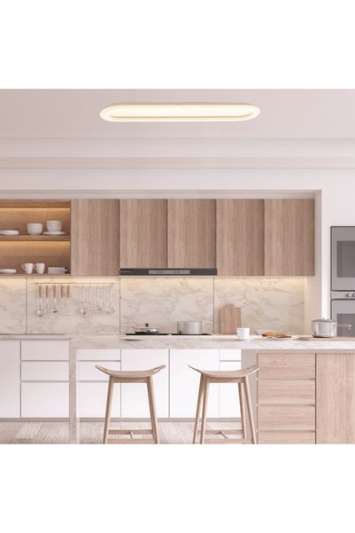 Aca Light ΦΩΤΙΣΤΙΚΟ ΟΡΟΦΗΣ LED 41W DIM CCT 3650LM ΜΟΝΟ ΜΕΤΑΛΛΙΚΟ ΛΕΥΚΟ IP20 1...