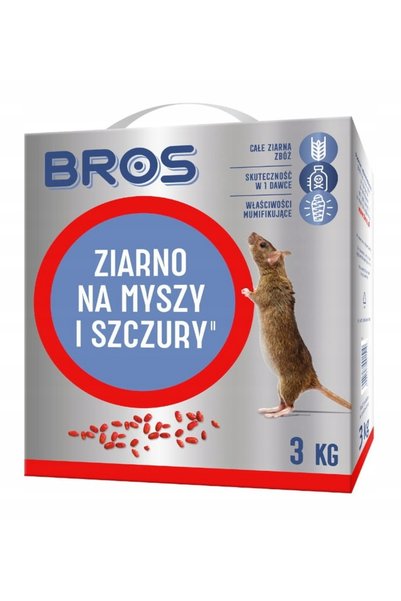 bros Cereale pentru șoareci și șobolani 3kg