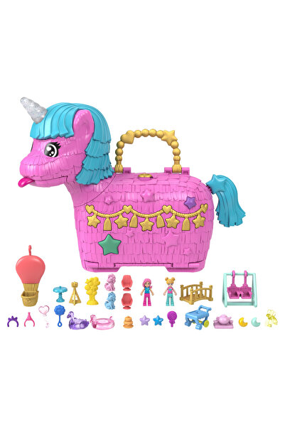 Polly Pocket Surpriză Unicorn Set aniversar 35 de ani HYD96