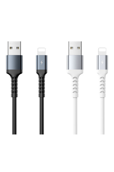 Remax Καλώδιο USB-A σε Lightning 2.4A 1 μ. RC-C008L