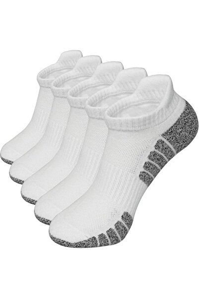 GENERAL 5 Pairs Running Ankle Cotton Socks for Men Women