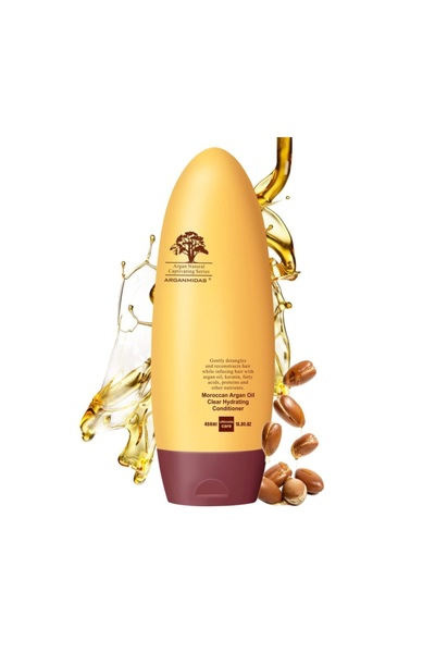 Argan Oil بلسم زيت الأرغان المغربي من أرجان ميداس 450 مل