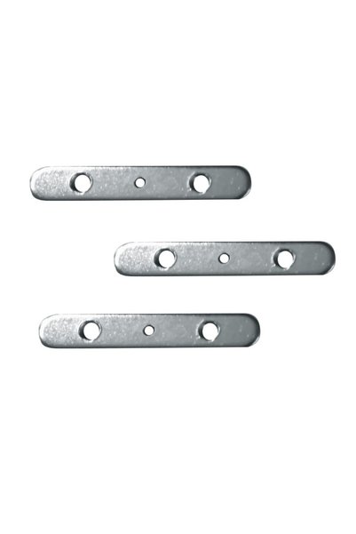 Aca Light ΣΕΤ 3 ΜΕΤΑΛΛΙΚΩΝ ΣΥΝΔΕΤΗΡΩΝ 180° / MCP1803235