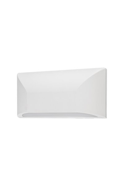 Aca Light Φωτιστικό τοίχου LED ορθογώνιο λευκό 230V AC IP65 6W 3000K 350LM RA...