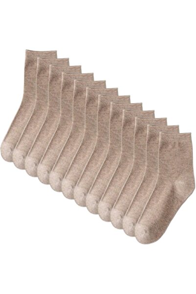 Generic Men's Cotton Quarter Crew Socks -Thin Summer Socks Multipack, 6 Pairs
