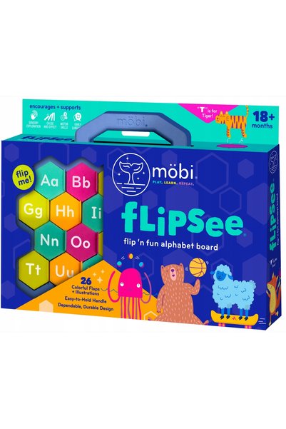 MobilaMax Mobi Flipsee Placă cu alfabet și ferestre