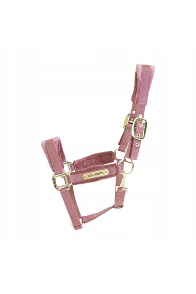 Kentucky Șa de cal din catifea moale, velur elegant, roz PONY