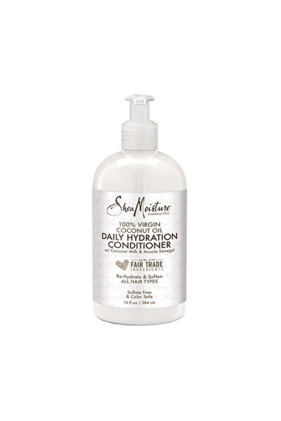 Shea Moisture بلسم ترطيب يومي بزيت جوز الهند البكر 100% - 384 مل