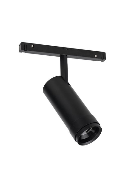 Aca Light ΜΑΥΡΟ ΜΑΓΝΗΤΙΚΟ ΦΩΤΙΣΤΙΚΟ ΡΑΓΑΣ ΜΕ ΖΟΥΜ 48V DC 20W 4000K 1680LM ΜΕΓ...