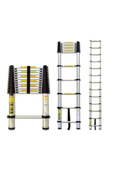 OEM Τηλεσκοπική σκάλα αλουμινίου TL62 6.2m 16 σκαλιών