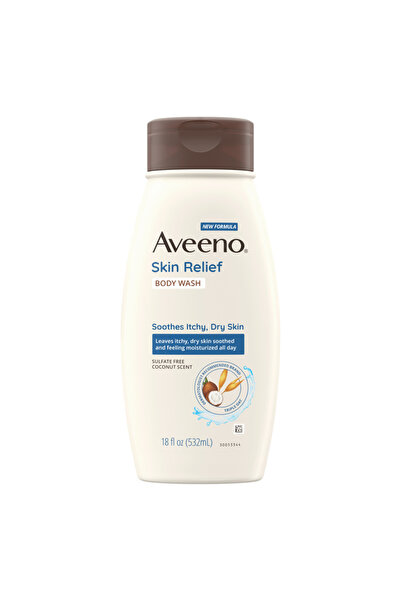 AVEENO Coconut Body Wash for Soothing Dry and Sensitive Skin - 354 ml