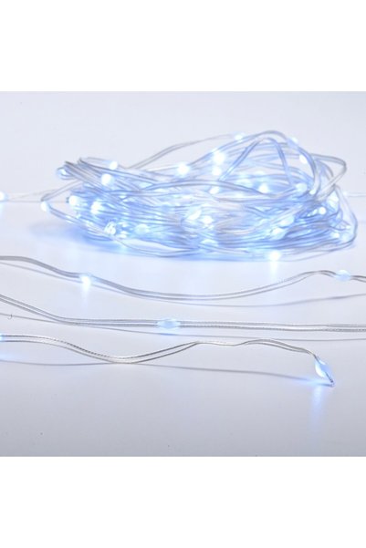 Aca Light 100 LED ΦΩΤΙΣΤΙΚΗ ΑΛΥΣΙΔΑ ΨΥΧΡΟΥ ΛΕΥΚΟΥ ΦΩΤΟΥ ΜΕ ΠΡΟΣΑΡ
