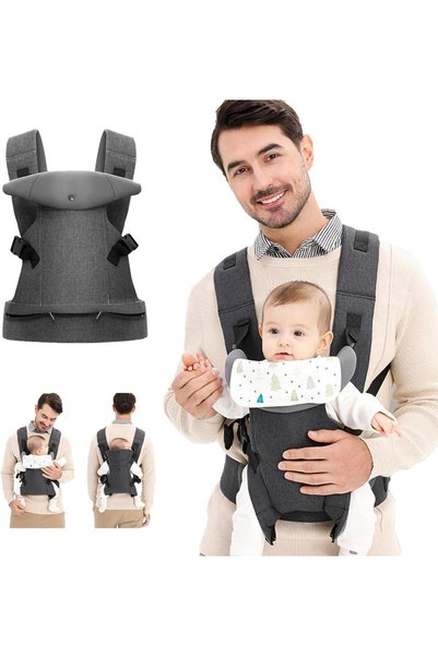 Generic Baby Wrap Carrier, Baby Hip Seat,Baby Carrier,3-in-1 Carrier - Ergono...