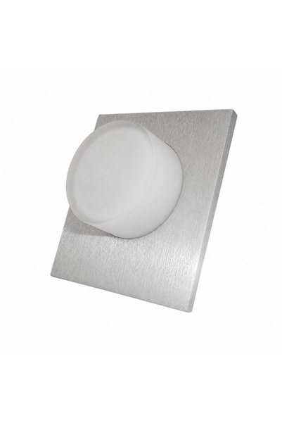 Elvhx 5884 | 5884 | Εντοιχιζόμενο LED Τετράγωνο Αλουμινίου Φ70mm