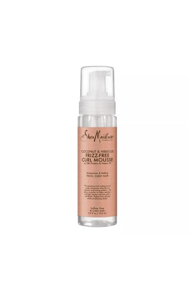 Shea Moisture موس جوز الهند والكركديه المجعد - خالٍ من التجعيدات - 220 مل