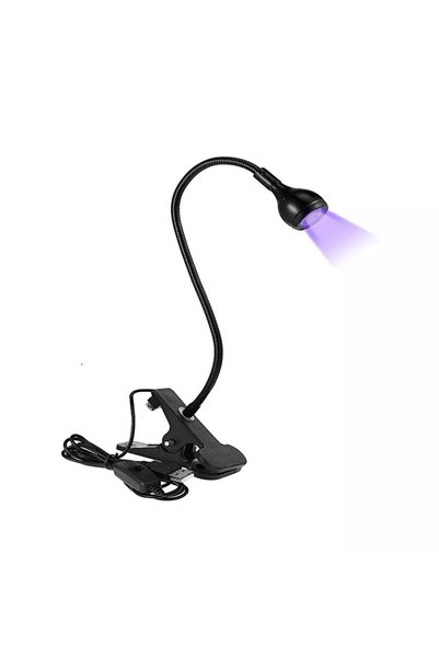 OEM Λάμπα πολυμερισμού νυχιών UV/LED 3W με USB και βάση Clip