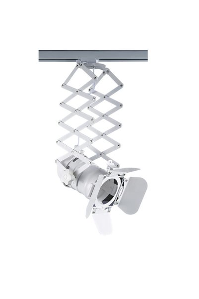 Aca Light ΣΠΟΤ ΦΩΤΙΣΤΙΚΟ ΤΡΙΦΑΣΙΚΟ ΑΤΣΑΛΙΝΟ ΛΕΥΚΟ ΜΕ ΣΤΑΘΕΡΟ ΒΡΑΧΙΟΝΑ 1xΕ27 P...