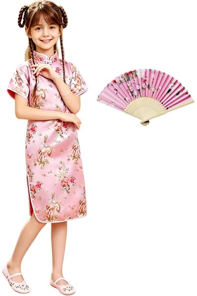 Generic Priness Dress Costumes for Girls 4-10Years Old,Party Dress Qipao Cosp...
