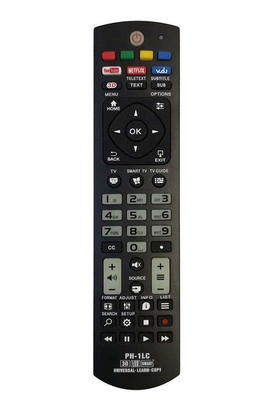OEM Telecomanda compatibila TV Phlips PH-1LC si cu functie de Learning/Copy I...