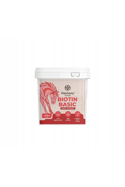 NO BRAND Biotină pentru cai HARMONYHORSE Biotină Basic pulbere 700g pentru co...