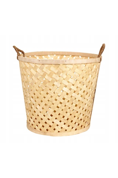 Skandi KOSZ 100% NATURAL bambus STIL BOHO 30cm