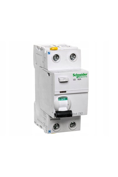 Schneider Electric Întrerupător diferențial de curent AC IID 2P 40A 300MA