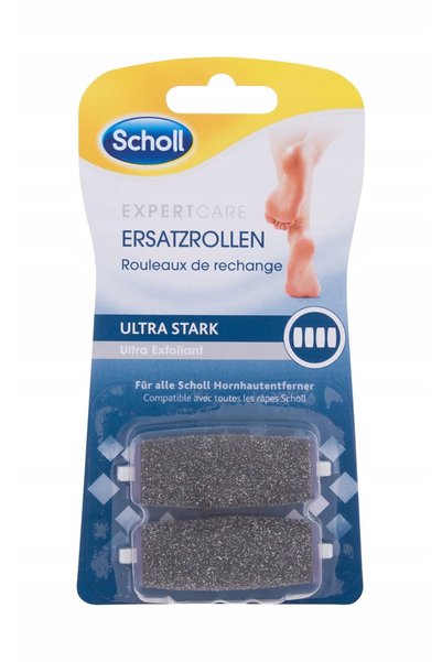Scholl Îngrijire expertă, cap rotativ ultra-perie cu cristale, 2 buc.