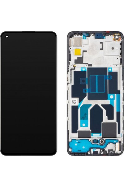 Oneplus Μονάδα οθόνης LCD για Nord Ce 5G, Μελάνι Charkoal - (2011100302, 4907...
