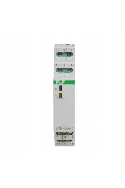 F&F DİZAYN Contor de ore de funcționare cu 4 canale și ieșire Modbus RTU, 1 m...