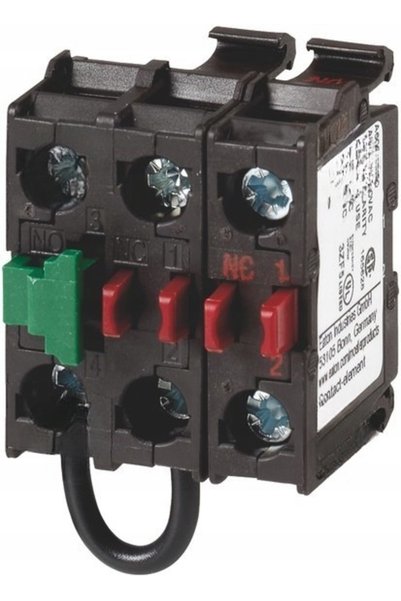 Eaton M22-KC02SMC10 contact cu autoverificare 1Z.2R. atârnat la peretele din ...