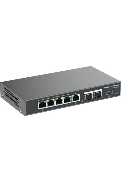 GRANDSTREAM Όλα-σε-ένα: δρομολογητής VPN, NGFW, διακόπτης PoE και IP PBX - (G...