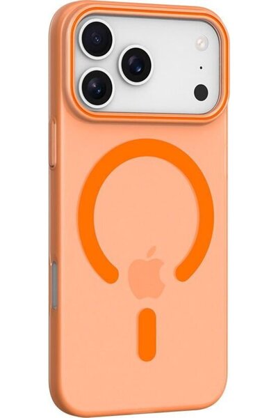 OEM Θήκη Go Orange Συμβατή με Magsafe για Samsung S26 Edge Κοσμικό Πορτοκαλί