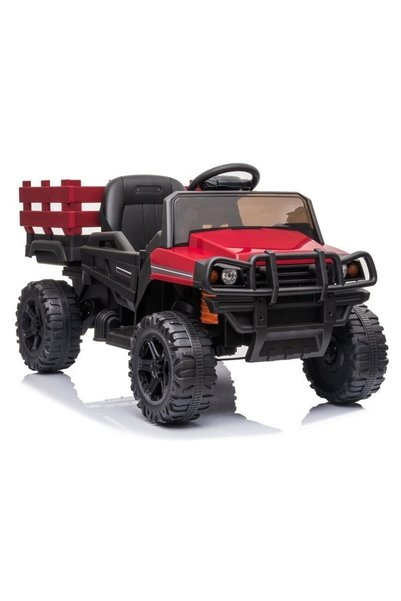 LeanToys Mașină cu baterie BDM0926 Roșu LEAN CARS
