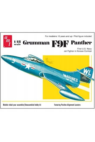 AMT Model din plastic - Avion de luptă Grumman F9F Pan jet