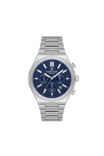Daniel Klein Exclusive Silver Stainless Steel Watch for Men DK.1.14236-3