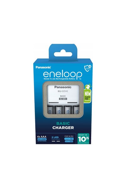 PANASONIC Încărcător Eneloop Basic BQ-CC51 inclusiv 4xAAA K-KJ51MCD04E