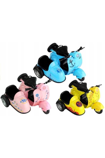 LeanToys ND24_3592 Motor model 3 culori Lumini funcționale G