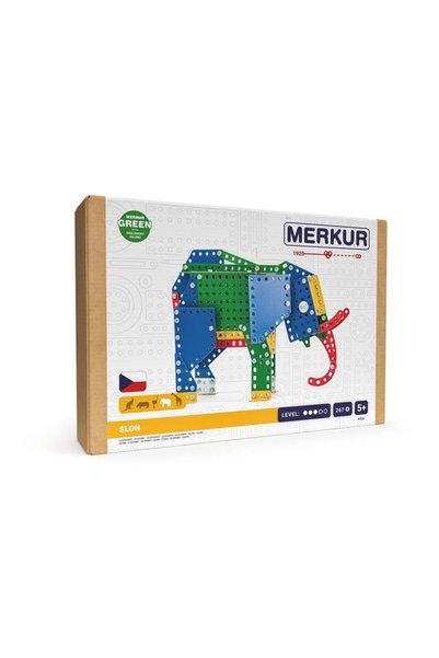Merkur Babies Merkur - Zoo - Elefant, 267 piese