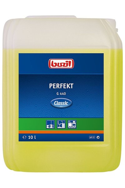 BUZİL CURĂȚĂTOR PENTRU SUPRAFEȚE RESISTENTE LA ALCALINI PERFECTION G440