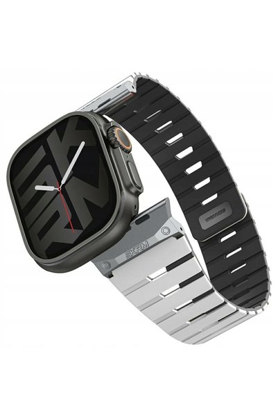 NO BRAND Curea Skinarma Gemini pentru Apple Watch 49/46/45/44 mm, Elegantă, b...