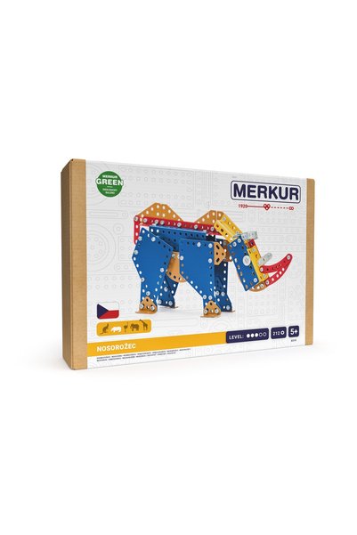 Merkur Babies Merkur - Zoo - Rinocer, 212 elemente