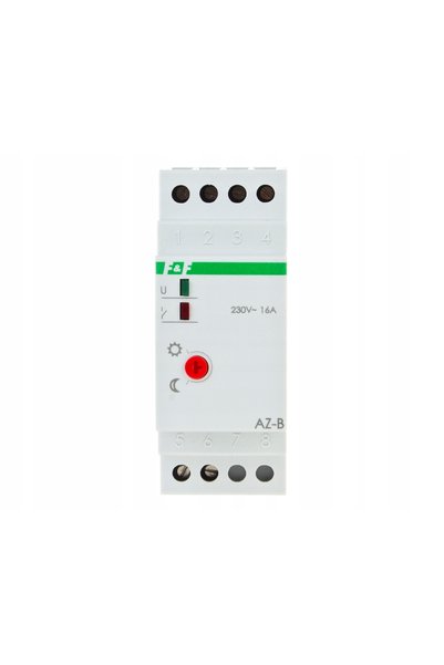 F&F DİZAYN Întrerupător automat crepuscular 16A U=12-264AC/DC AZ-B-UNI