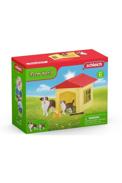 SCHLEICH Farm World 42573 căsuță confortabilă pentru câini