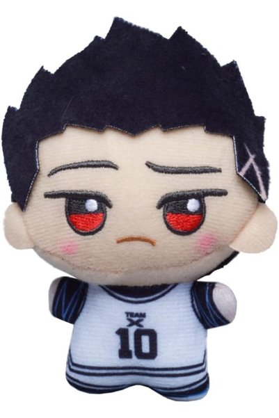 Generic BLUE LOCK Bachira Meguru Doll – Soft Anime Bag Charm Pendant, Cute Co...