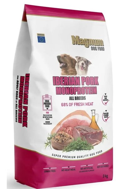 MAGNUM Carne de porc iberică monoproteică 3kg
