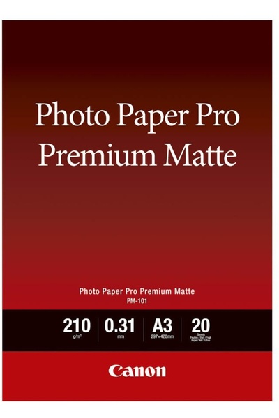 Canon PM-101 Pro Premium Matte A 3, 20 coli, 210 g