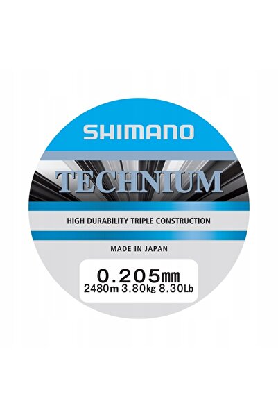 Shimano Technium 0.205 mm 2480 m Fir