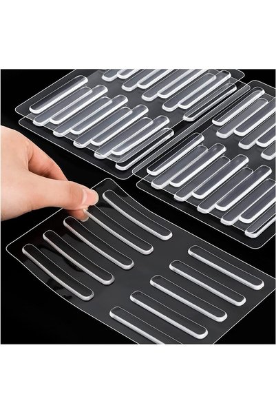 Generic واقيات مطاطية ذاتية اللصق لأبواب الخزائن، شرائط مطاطية، وسادات مانعة ...